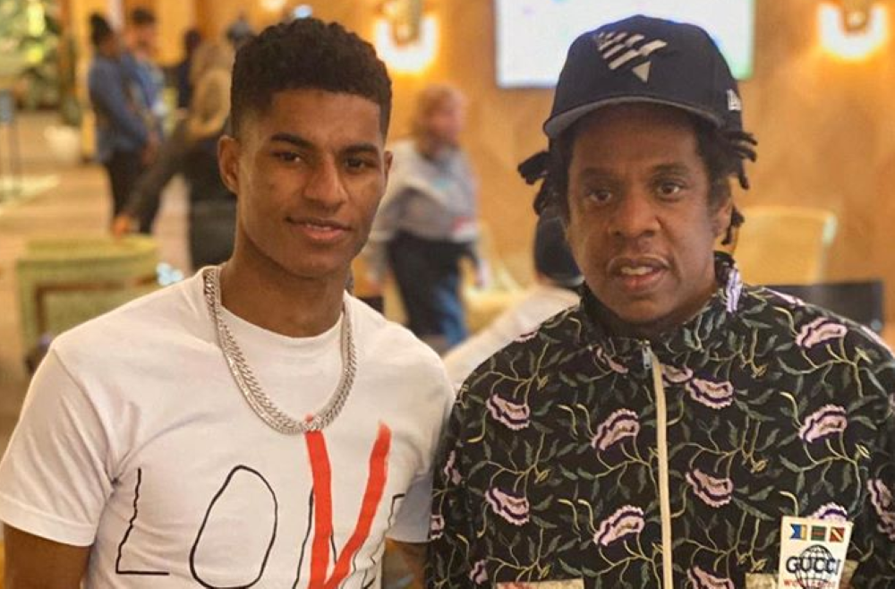 Marcus Rashford signs with Jay Z's Roc 