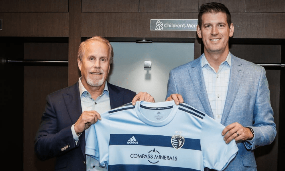 Sporting Kansas City name Compass Minerals as shirt sponsor in expanded